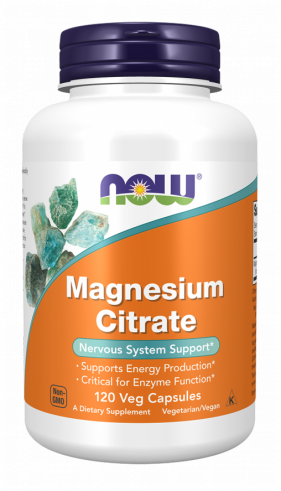 NOW Magnesium Citrate, 120 капсул NOW Magnesium Citrate, 120 капсул