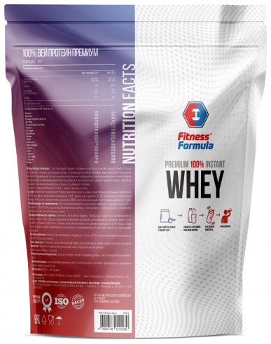 Fitness Formula 100% Whey Protein Premium, 2000 грамм Fitness Formula 100% Whey Protein Premium, 2000 грамм
