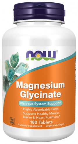 NOW Magnesium Glycinate, 180 таблеток NOW Magnesium Glycinate, 180 таблеток