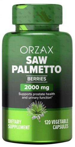 Orzax SAW PALMETTO 2000 MG, 120 вег.капс