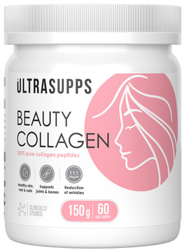 Ultrasupps Beauty Collagen Peptides, 150 грамм