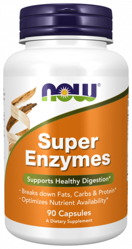 NOW Super Enzymes, 90 капсул NOW Super Enzymes, 90 капсул