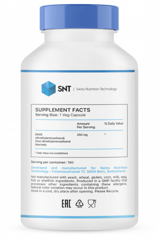 SNT DMAE, 180 капсул SNT DMAE, 180 капсул