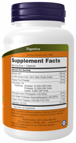 NOW Super Enzymes, 90 капсул NOW Super Enzymes, 90 капсул