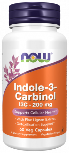 NOW Indole-3-Carbinol 200 mg, 60 капсул