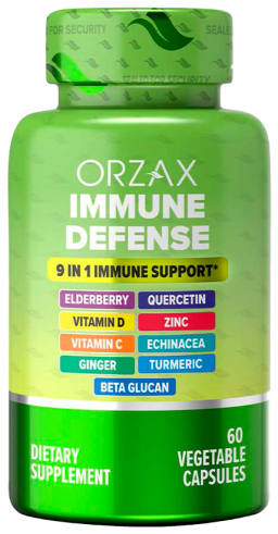 Orzax 9 in 1 Immune Support, 60 капсул Orzax 9 in 1 Immune Support, 60 капсул