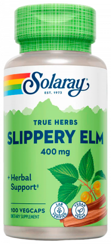 Solaray Slippery Elm Bark 400 mg, 100 капсул Solaray Slippery Elm Bark 400 mg, 100 капсул