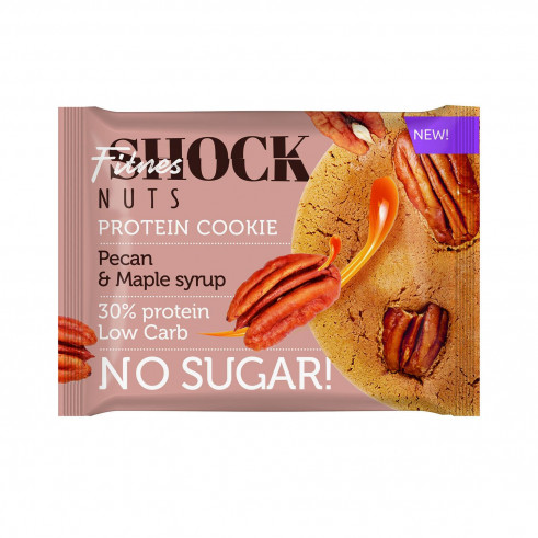 FitnesShock Protein Cookie NUTS, 40 гр FitnesShock Protein Cookie NUTS, 40 гр