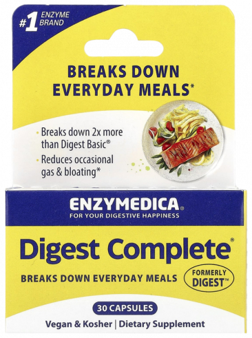 Enzymedica Digest Complete, 30 капсул