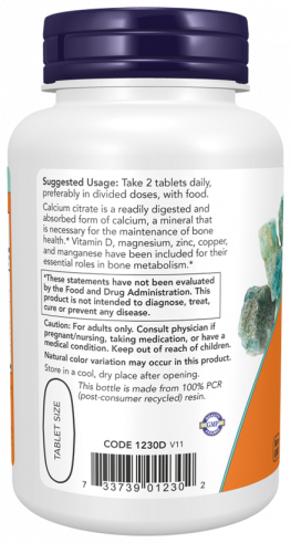 NOW Calcium Citrate NOW Calcium Citrate