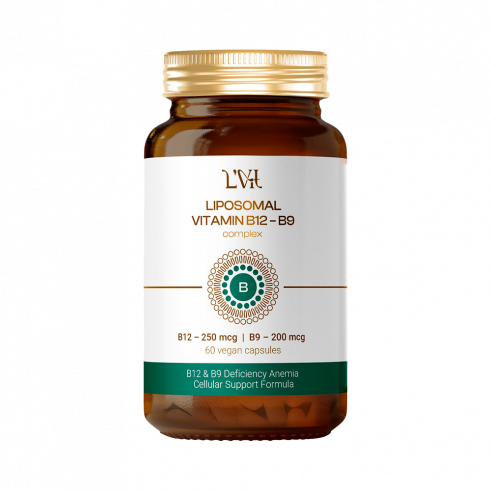 Liposomal Vitamins Liposomal В12 + В9, 60 капсул Liposomal Vitamins Liposomal В12 + В9, 60 капсул