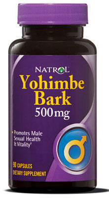 Natrol Yohimbe Bark 500 mg, 90 капс