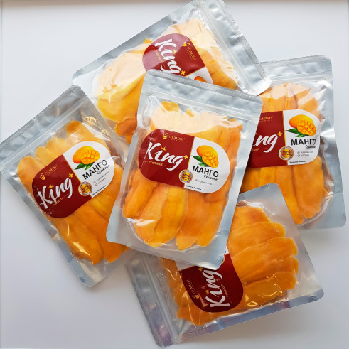 Olmish Premium Манго сушеный, 500 г Olmish Premium Манго сушеный, 500 г