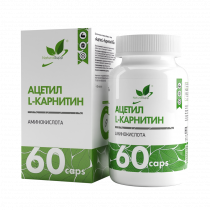 Natural Supp Acetyl L-Carnitine, 60 капсул Natural Supp Acetyl L-Carnitine, 60 капсул