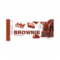 ProteinRex Пирожное протеиновое Brownie, 50 грамм ProteinRex Пирожное протеиновое Brownie, 50 грамм