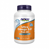 NOW Ultra Omega 3-D, 90 капсул NOW Ultra Omega 3-D, 90 капсул
