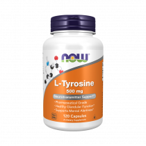 NOW L-Tyrosine 500 mg, 120 капсул NOW L-Tyrosine 500 mg, 120 капсул