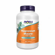 NOW Magnesium Malate 1000 mg, 180 таблеток NOW Magnesium Malate 1000 mg, 180 таблеток