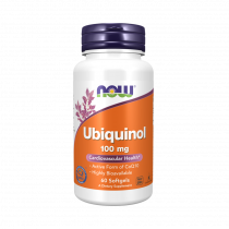 NOW Ubiquinol 100 mg, 60 капсул NOW Ubiquinol 100 mg, 60 капсул