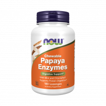 NOW Papaya Enzyme, 180 таблеток NOW Papaya Enzyme, 180 таблеток