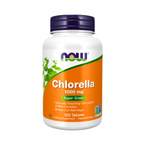 NOW Chlorella 1000 mg, 120 таблеток