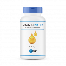 SNT Vitamin D3 + K2 2000 IU, 90 капсул SNT Vitamin D3 + K2 2000 IU, 90 капсул