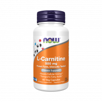 NOW L-Carnitine 500 mg, 60 капсул NOW L-Carnitine 500 mg, 60 капсул