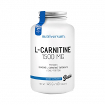 Nutriversum L-Carnitine 1500 mg, 60 таблеток Nutriversum L-Carnitine 1500 mg, 60 таблеток