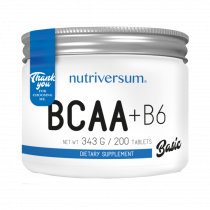 Nutriversum Basic BCAA + B6, 200 таблеток Nutriversum Basic BCAA + B6, 200 таблеток