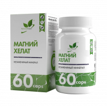 Natural Supp Magnesium Chelate, 60 капсул Natural Supp Magnesium Chelate, 60 капсул